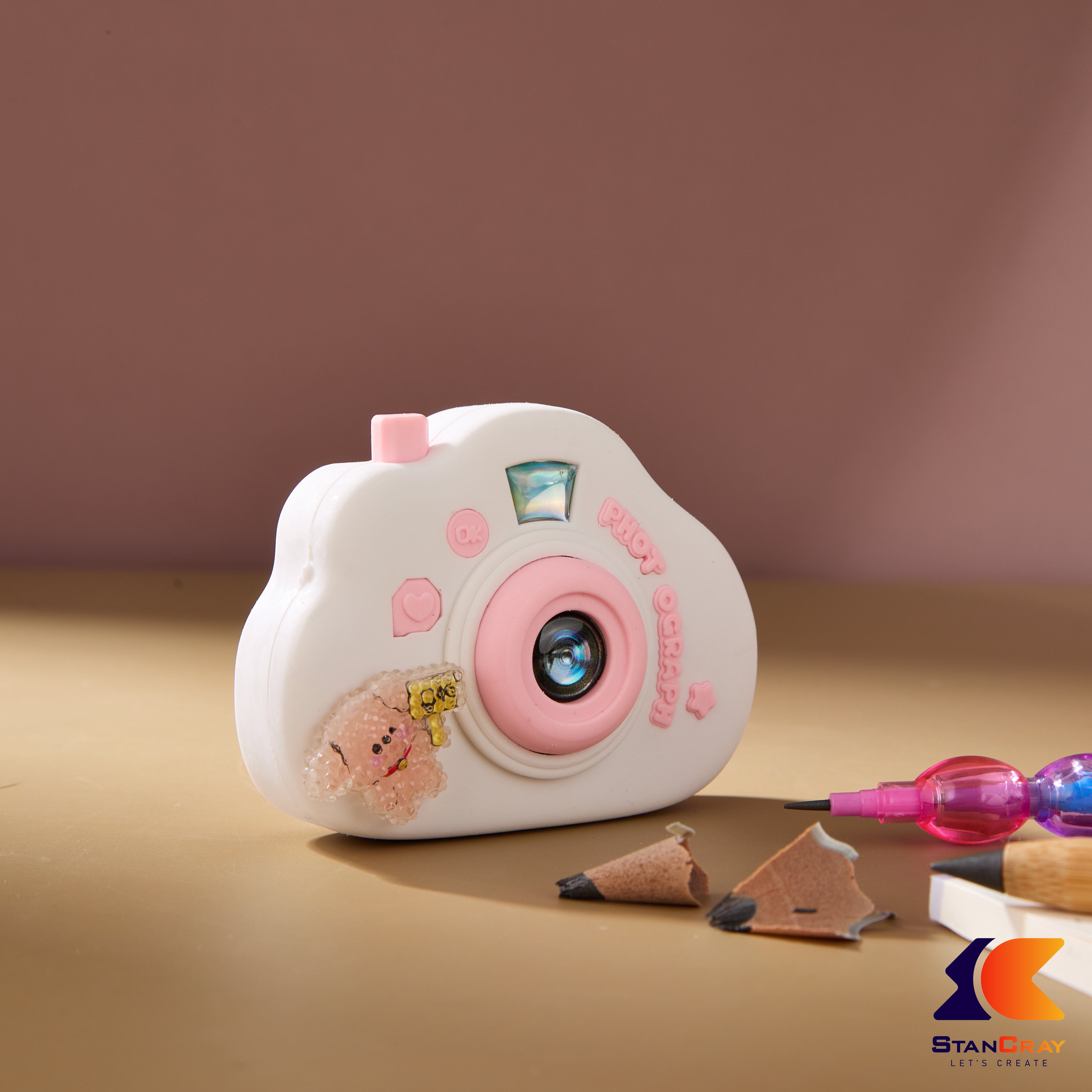 Camera Shaped Eraser