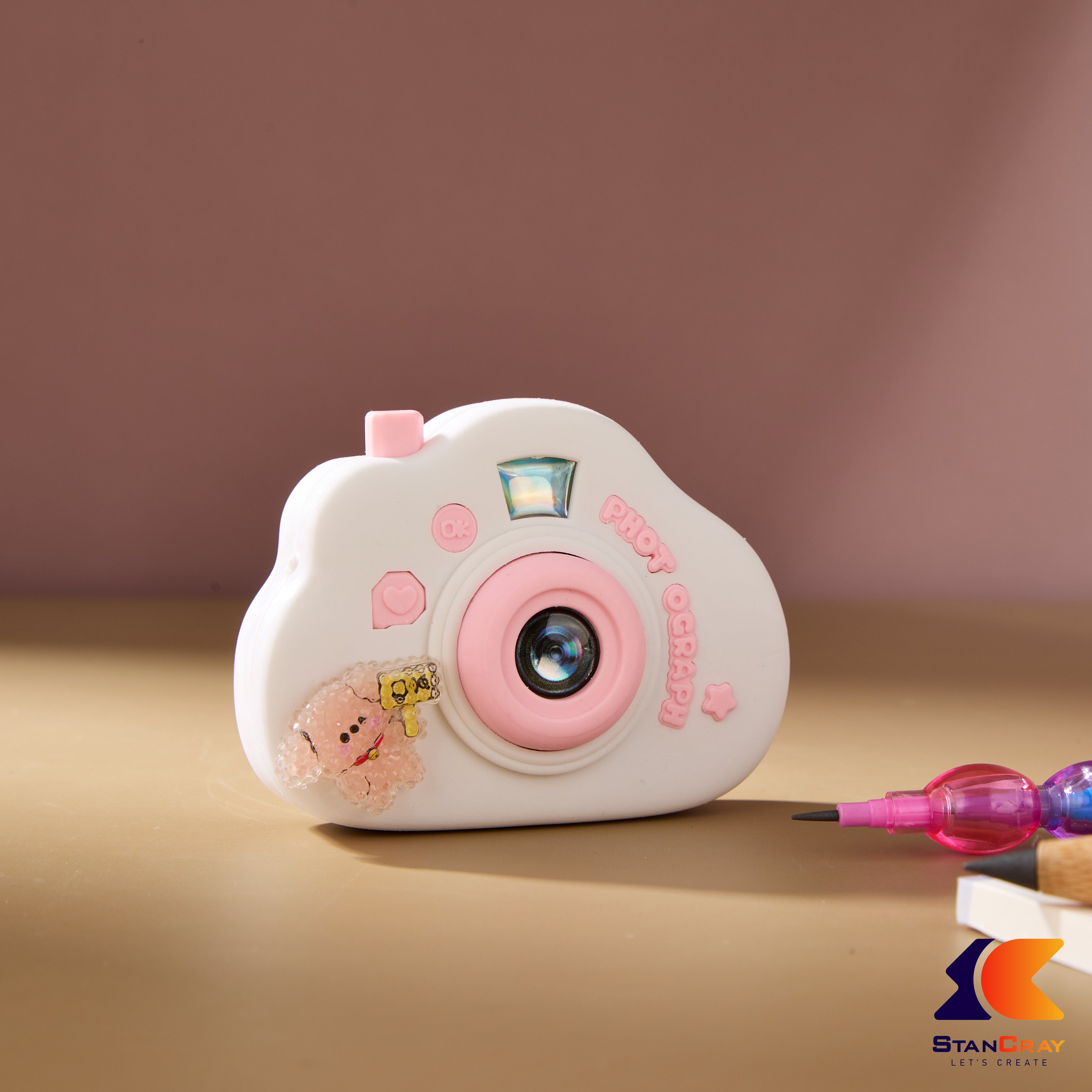 Camera Shaped Eraser