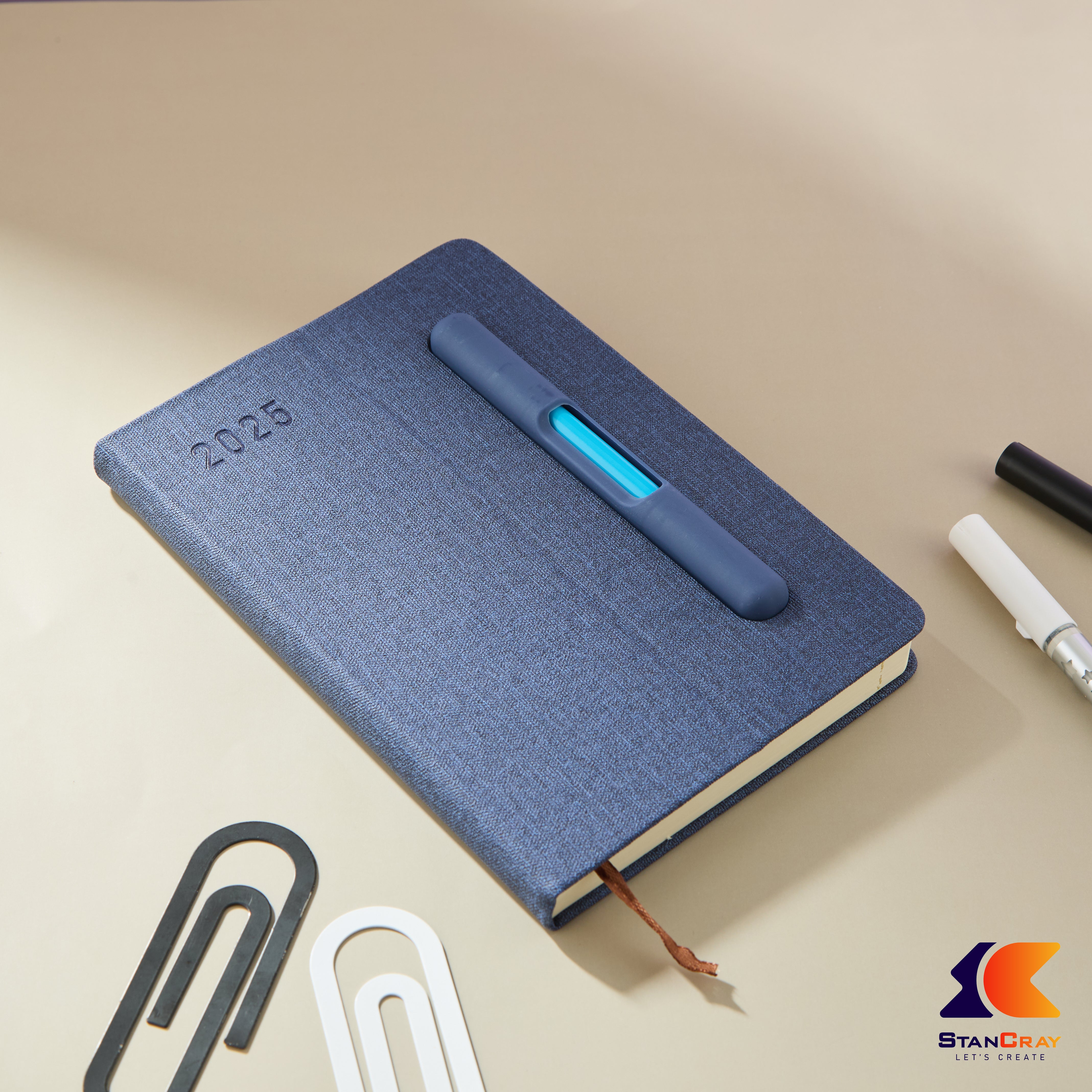 Planner 2025 With Mobile Stand And Pen Holder