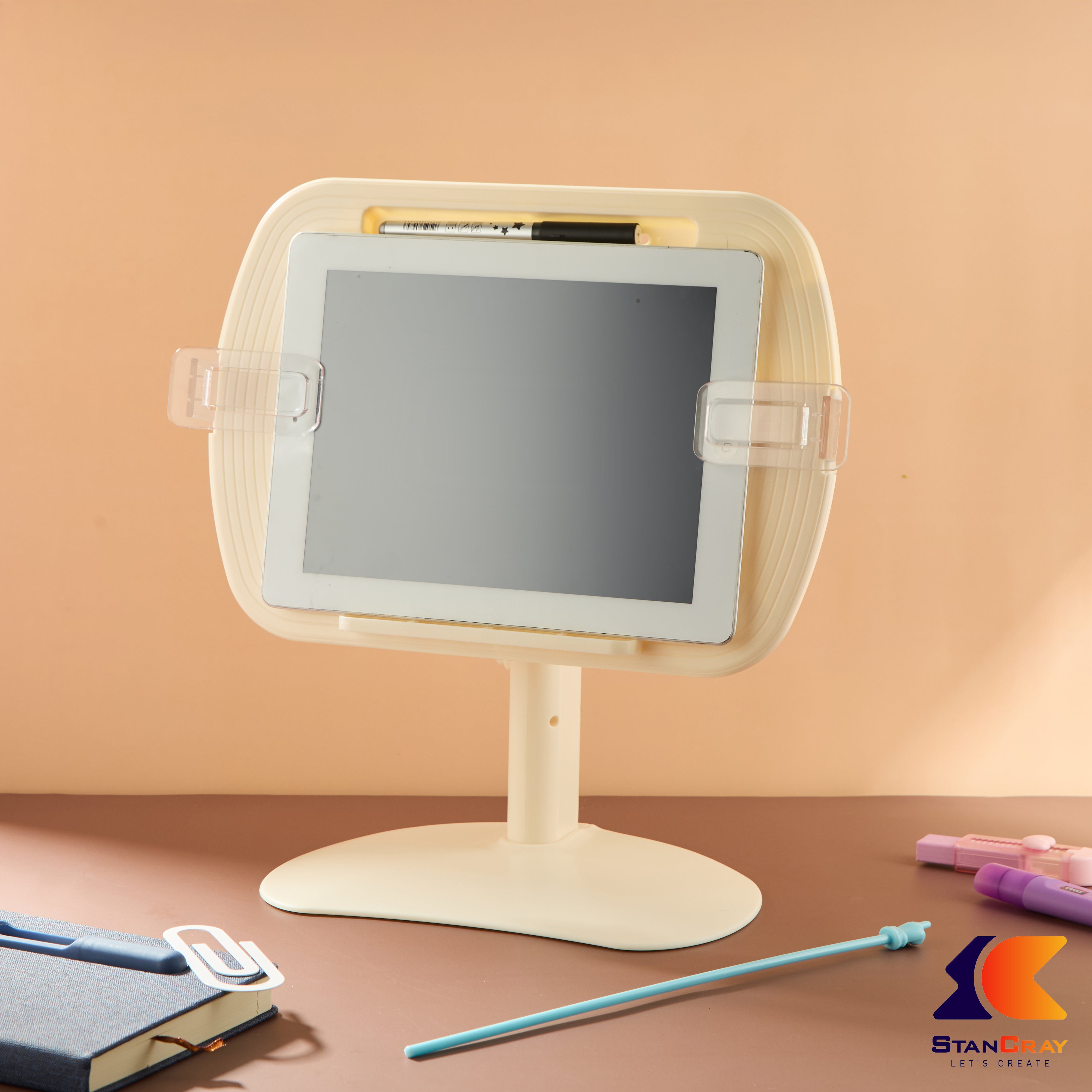 Book And iPad Holder Stand