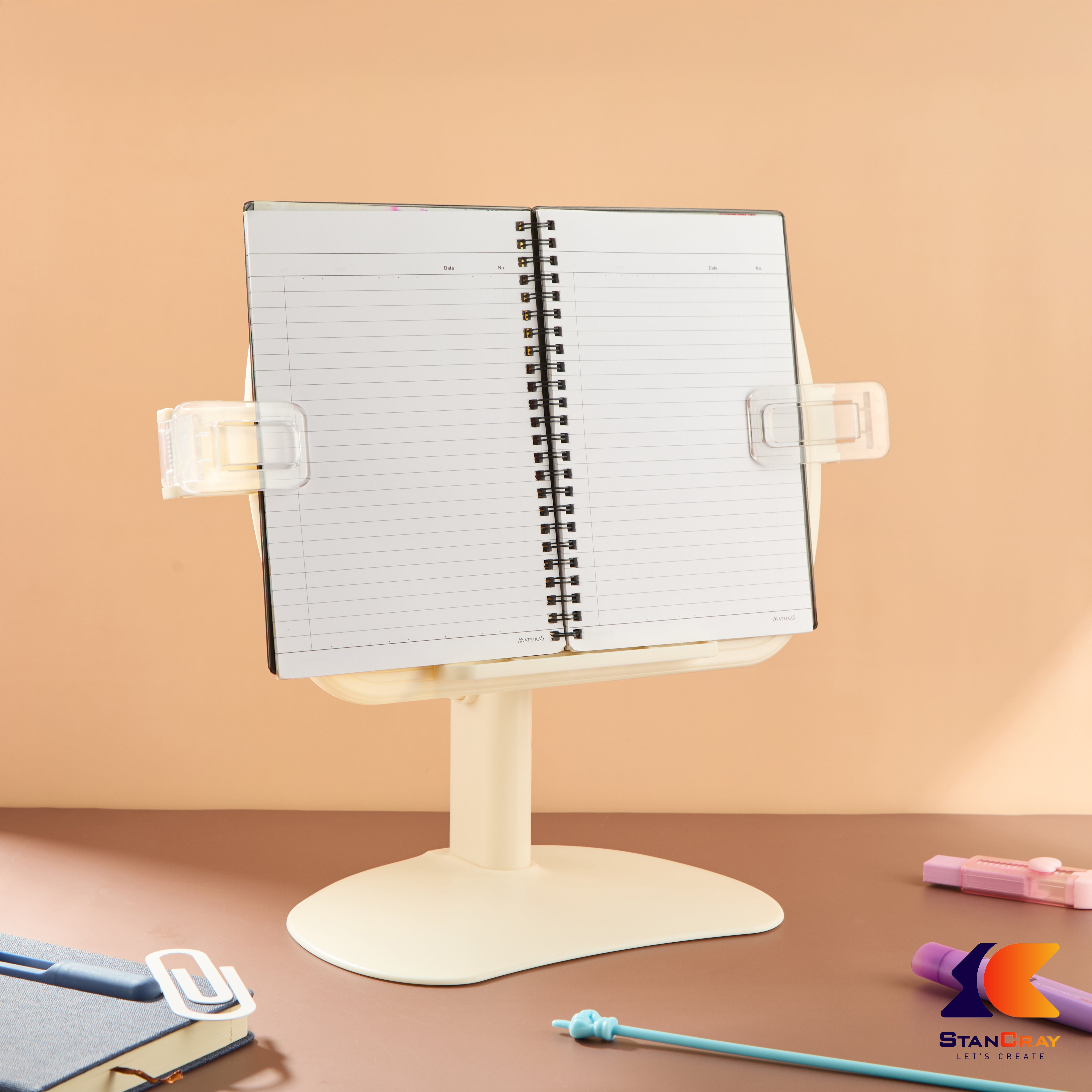 Book And iPad Holder Stand